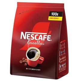 Nescafe Excella Refill, 3.5 oz (100 g), 50 Cups, Black, Regular Soluble Coffee