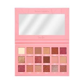 Beauty Creations - Paleta de Sombras para Ojos Tease Me - 18 Tonos con Acabado Mate y Brillantes, en Polvo de Alta Pigmentación y Larga Duración