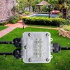 4VWIN IP68 Waterproof Junction Box 3-Way Outdoor Cable Connector for
