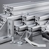 PATIKIL 135 Degree Angle Corner Brackets, 1Set 4.33x0.55 Inch Aluminum