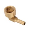 90 Degree Elbow Brass Hose Connector Hose Nozzle Coupling Barb