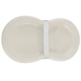 Keekaroo Peanut Changer Baby Vanilla– The Original Made in USA Easy-to-Clean Changing pad and The only Shell Over Foam, Fully Water Repellant