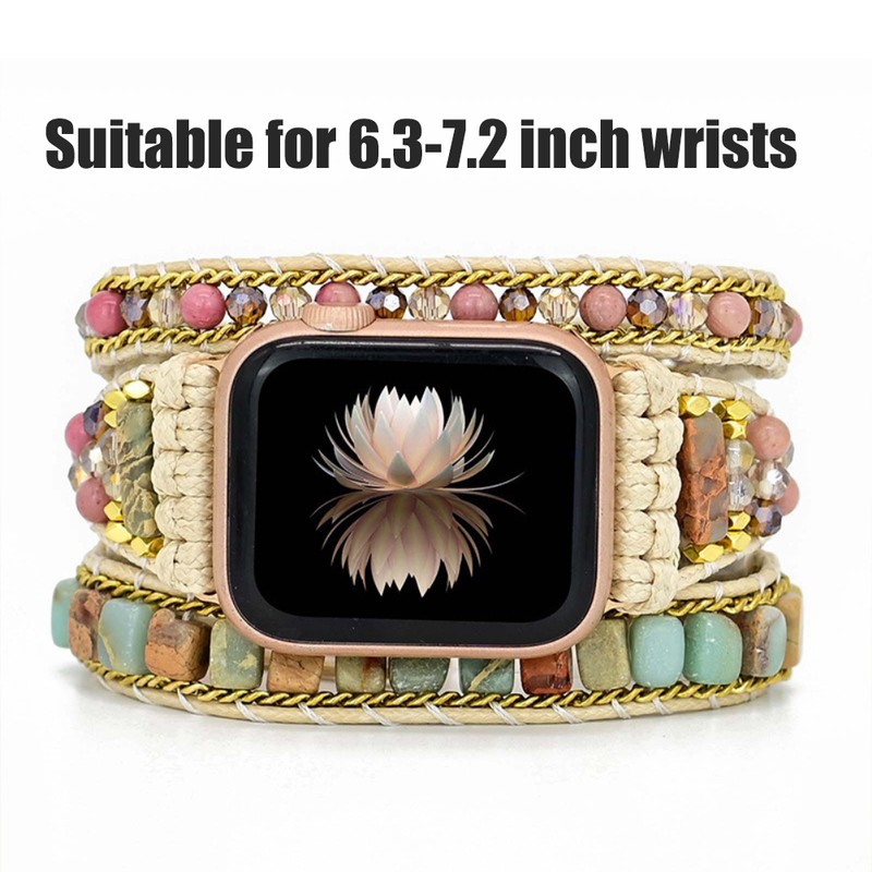 Boho Beads Watch Band Charm Bracelets Beaded Watch Bracelet Band