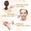 YBEATY Acupuncture Pen Dual Head Manual Massage Tools Stainless Steel
