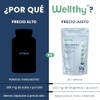 Wellthy Glicinato de Magnesio 300 Cápsulas 432mg. 100% Natural,100% Puro,