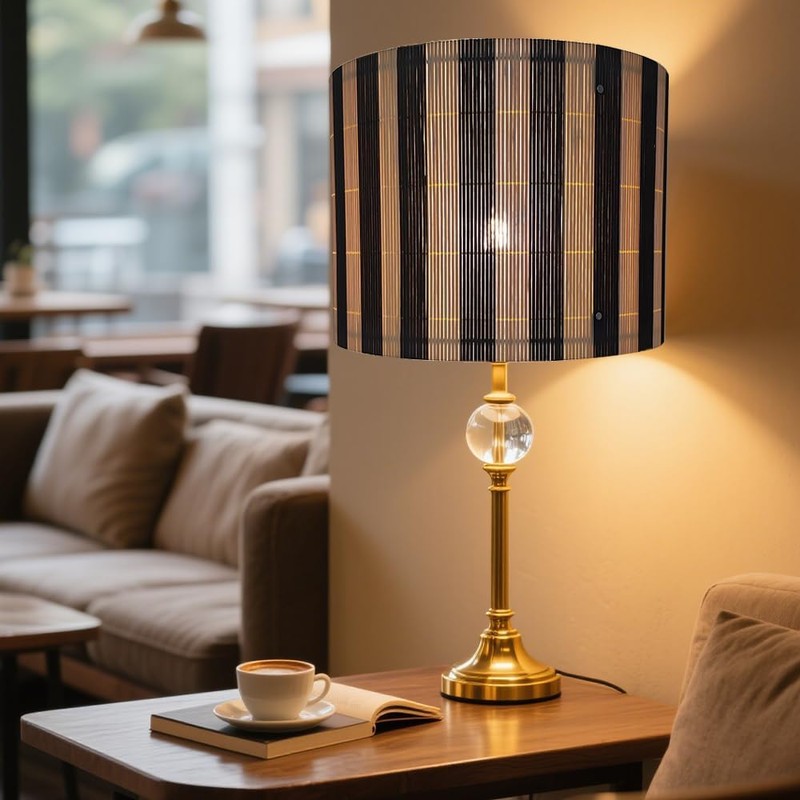Modern bamboo lamp shade for table lamps and floor lamps