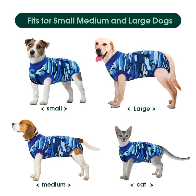 Kuoser Recovery Suit for Dogs Cats After Surgery, Professional Pet