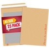 YUNJU 25 Pcs Manilla Hard Board Back Envelopes A5 C5