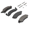 QUALITY-BUILT Premium Semi-Metallic Front Brake Pads (1001-0375M) Compatible with 1986-1993