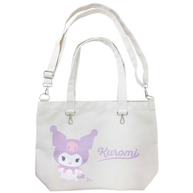 Eye Planning Sanrio Characters Combined Tote Horizontal Kuromi W17.7 x H11.8 x D4.9 inches (450 x 300 x 125 mm) K9747B