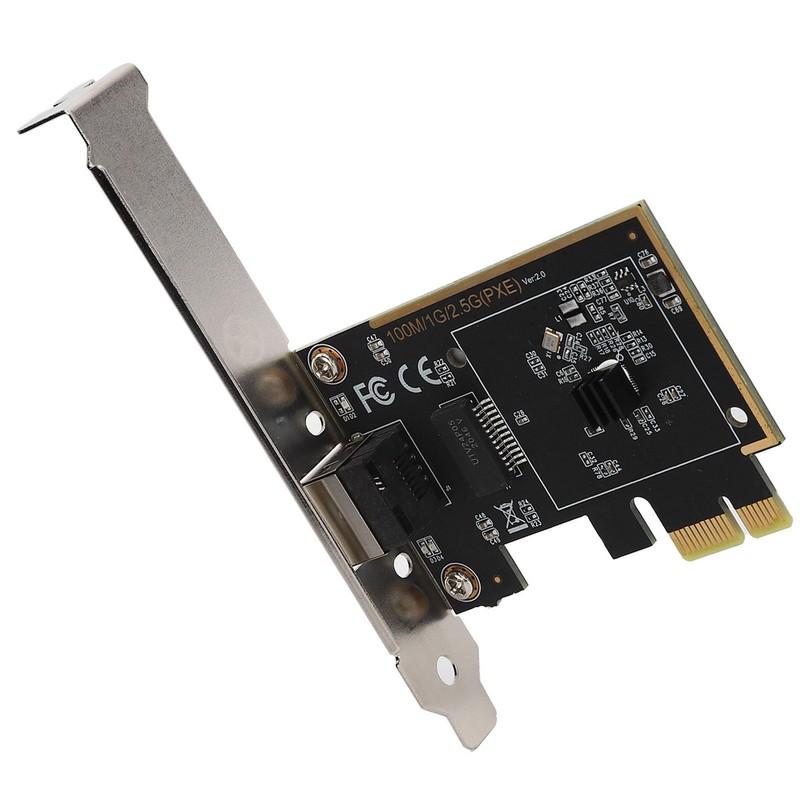 EDUP EPAC9635B 2.5Gbps PCIE Gigabit Adapter 3000M Wired Network Card