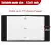 Vienrose 3 Ring Binder 1 Inch Round Rings with Linen