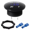 Mini Waterproof Voltmeter with LED Digital Display, Voltage Meter DC