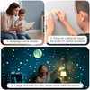 127Pcs Estrellas fluorescentes para techo, Pegatinas Estrellas de Pared(B)