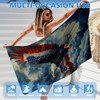 4th of July Bald Eagle Beach Towel Microfiber Beach Towel,