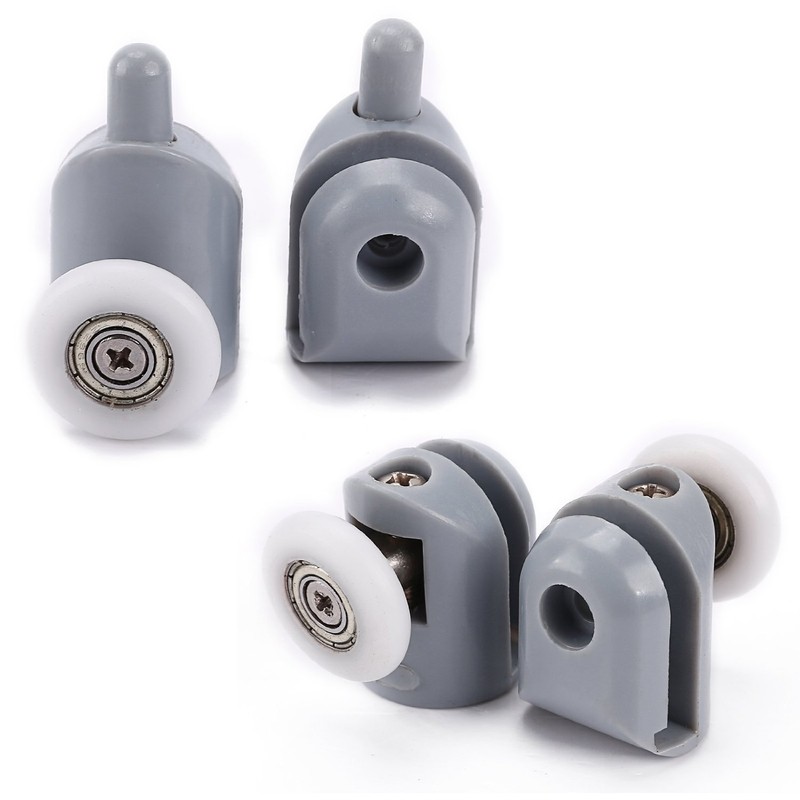 Shower Door Rollers, Lance Home Set Of 8 Single Shower