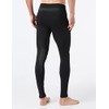 Odlo Herren PERFORMANCE WARM Baselayer Hose, Black - Odlo Concrete