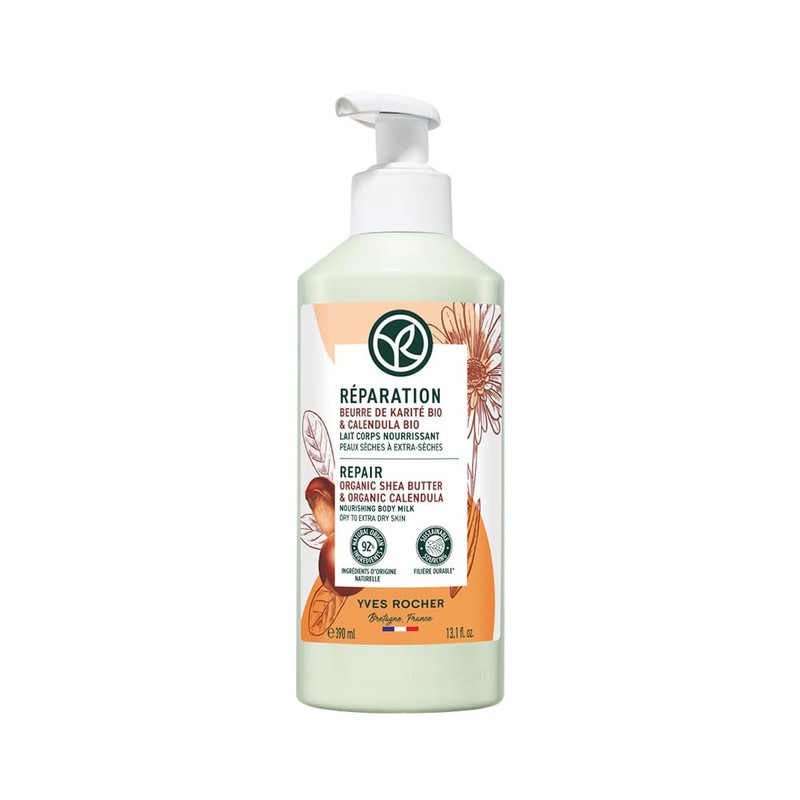 Yves Rocher Leche Corporal Reparadora Y Nutritiva Para Piel Seca
