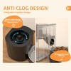 Automatic Cat Feeder and Water Fountain Gravity Feeder 3L Dry