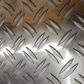 Aluminium checker plate, aluminium checker plate, duet, 1.5/2.0 mm thick, sheet metal strips, 1500 x 120 mm sheet metal, deburred aluminium checker plate, aluminium tear plate, aluminium wart plate