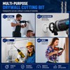 Drywall Cut Out Bit 1/8 Inch Guidepoint Rotary Router Tool