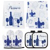 HunnmingRe 6 Pcs Passover Hostess Gift Set Passover Dish Hand