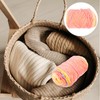 SEWACC 1 Roll Strand Rainbow Cotton Rope for DIY Crafts