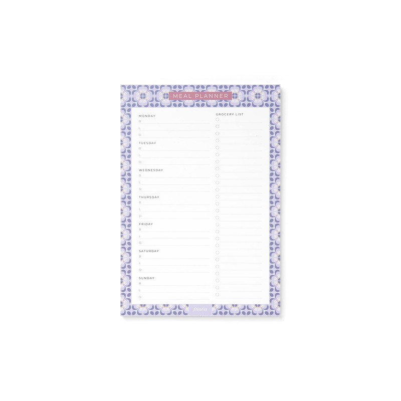 Filofax Mediterranean Meal Planner Magnetic Notepad