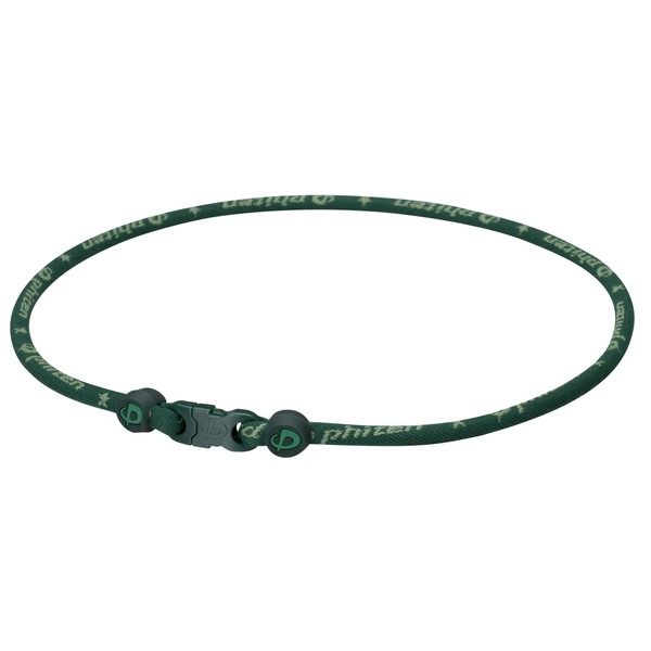 Phi-Ten Xlte2252 Titanium Necklace Star, Forest Green, 18 Inch