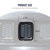 JeCar Rejilla Inserts ABS Front Grill Cover Exterior Accesorios para
