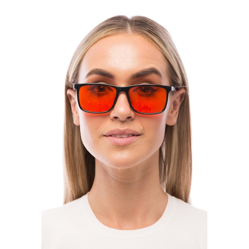 BON CHARGE Brooklyn Blue/Green Light Blocking Glasses