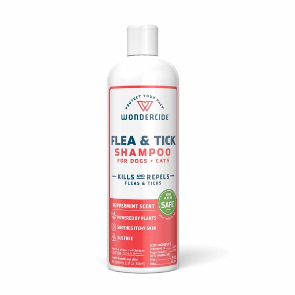 Wondercide F&T Shampoo for Dogs + Cats - 12oz. liquid