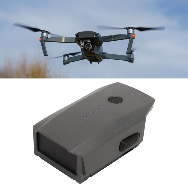Drone Battery Dark Grey Flight Battery 11.4V 3830mAh 4 LED