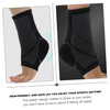 Baluue 2pcs Comfortable Sports Ankle Support Brace Breathable Elastic Ankle