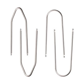 Kewucn 4 PCS Car Radio Removal Pry Tool, U/V-Shaped Stainless Steel Radio Removal Tool Key, Universal Auto Stereo Release Tools for Disassembly of Most Vehicles, Car Accessories