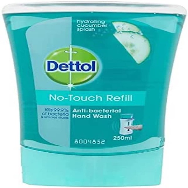 Dettol No-Touch Refill Hand Wash Refreshing Cucumber, 250ml