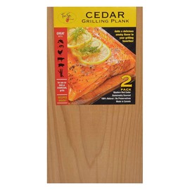TrueFire 5.5 x 12” Cedar Grilling Planks for Adding Smoky Flavor to Salmon, Seafood, Beef, Poultry & Veggies, Western Red Cedar, (24-pack)