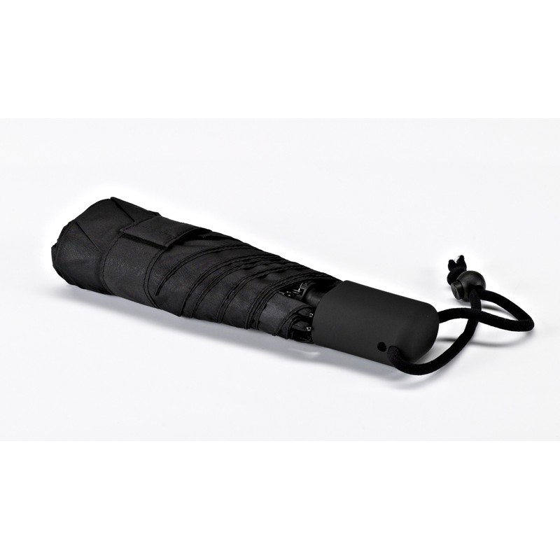 EuroSchirm Unisex - Adult Dainty Automatic Umbrella, Black, One Size