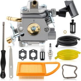 MOTOALL BR 600 Carburetor Air Filter Fuel Carb 4282-120-0607 4282-120-0608 Repower Kit for Sthil BR500 BR550 BR600 Backpack Blower Leaf Blower Parts Replaces Zama C1Q-S183 4282-120-0606