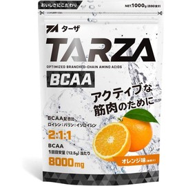 Taza BCAA Amino Acid Powder Orange Flavor 1 kg / 타자 BCAA 아미노산 파우더 오렌지맛 1kg 1개
