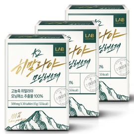 Lab On Lab Genuine K2 Himalaya Morning Relieve, 30 tablets, 3 units / 랩온랩 정품 K2 히말라야 모닝해소제, 30정, 3개