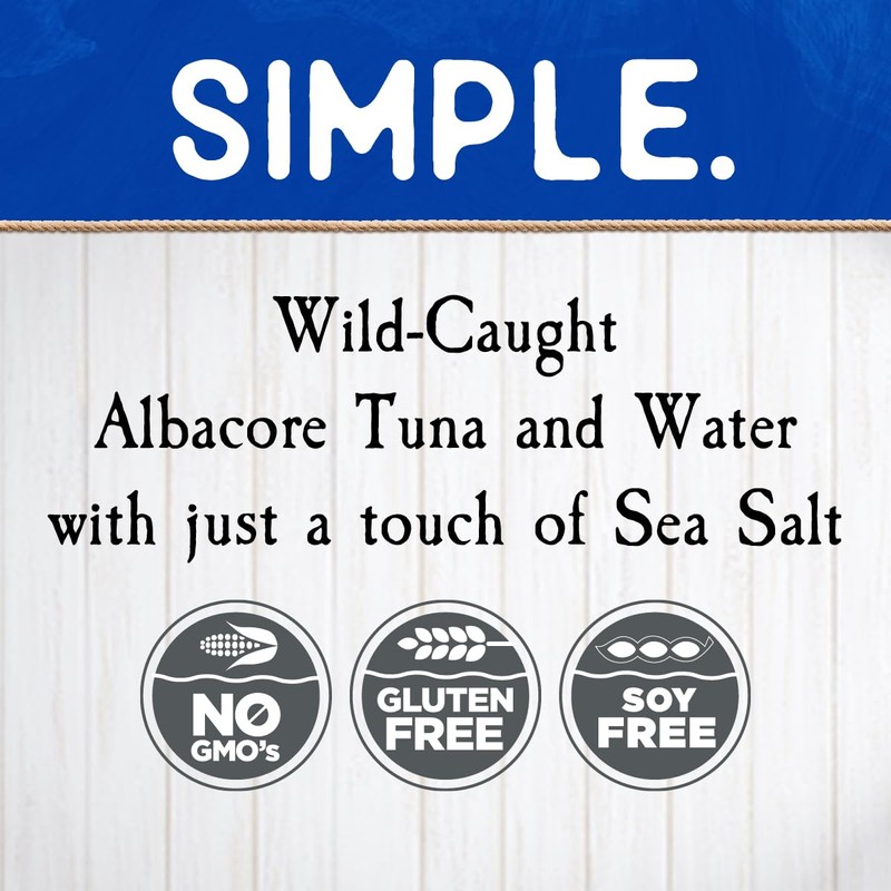 Blue Harbor Fish Co. Wild Albacore Solid White Tuna in