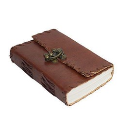 Indian Classic - Small & Handy - Vintage Buffalo Leather Pocket Notebook Journal DIN B6 Cotton Paper Handmade