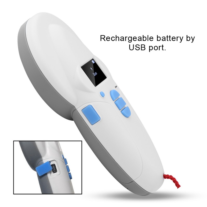 Handheld Rechargeable Animal Chip ID Reader Microchip RFID Scanner