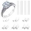 Lollanda 20Pcs Ring Size Adjuster for Loose Rings, Invisible Ring
