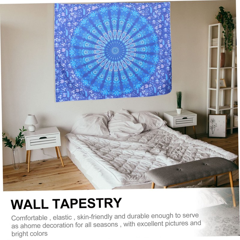 ORFOFE Chic Home Tapestry Vibrant Printing Tapestry Stylish Decor for