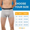 IRISMORII Incontinence Underwear for Men Washable Bladder Leak Proof Odor