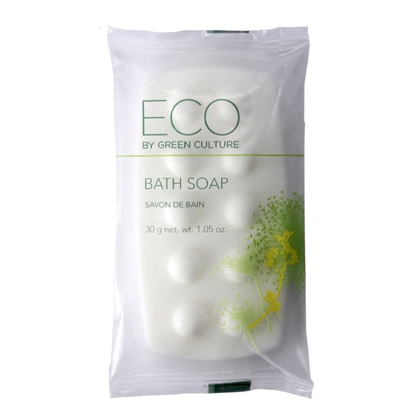 Eco By Green Culture Spegcbh Bath Massage Bar, Clean Scent, 1.06 Oz, 300/Carton (Ogfspegcbh)