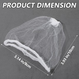 Ptwola 200PCS Kitchen Disposable Mesh Sink Strainer Bag Elastic Anti-Clogging Eco-Friendly Drain Strainer Net Filter Bags Fits Most Drainage Basket Collecting Kitchen Food Waste Trash Leftover Garbage