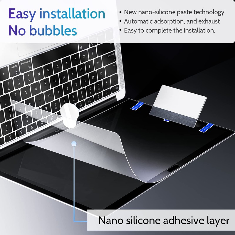 Peslv 3-Pack Anti Blue Light Screen Protector for MacBook Air